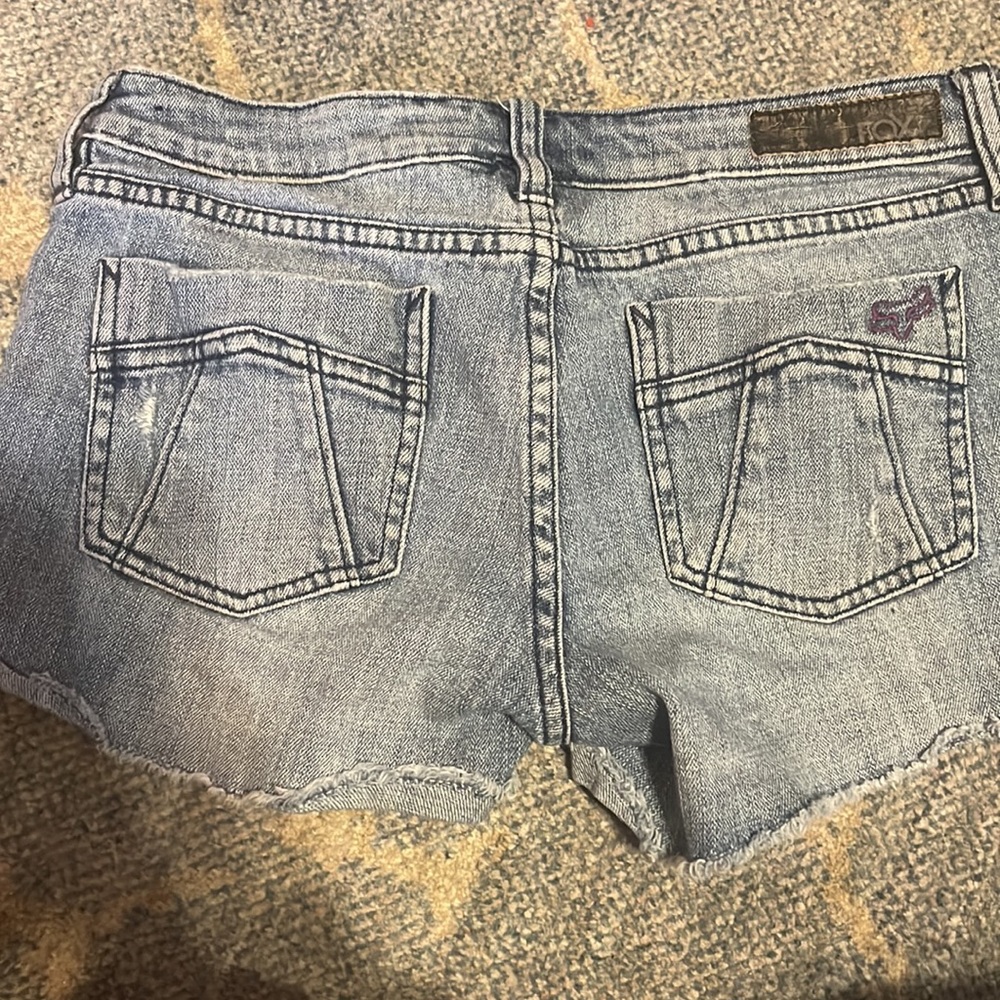 Jean shorts fox y2k - Picture 2 of 5